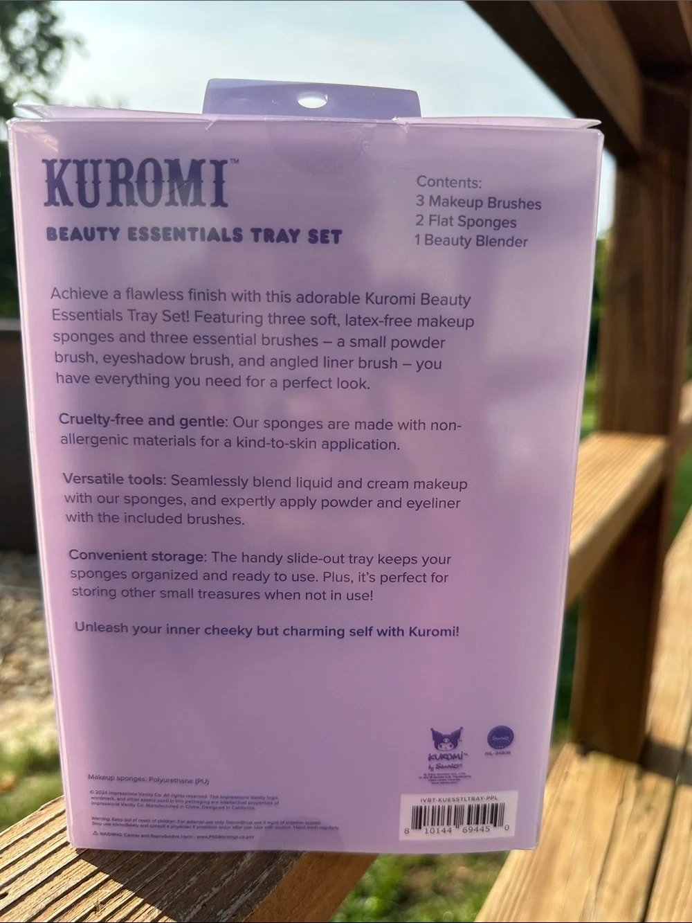 Kuromi™ Beauty Essentials Tray Set - Impressions Vanity